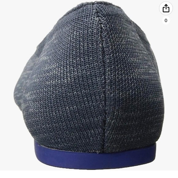 Hush Puppies Sadie Pointed ballet flats Navy Knit comfort shoes Sz 10 Wide - Picture 5 of 11